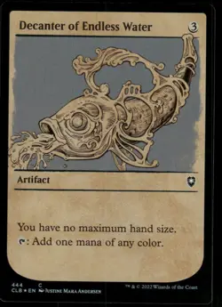 1x Foil Decanter of Endless Water (Showcase) - Battle for Baldur's Gate - MTG - Image 1