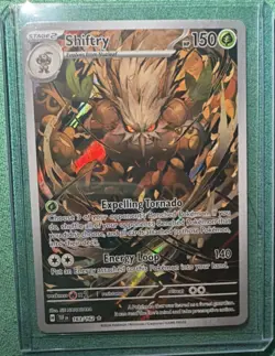 Pokemon Shiftry Illustration Rare Holo SV05 Temporal Forces 163/162 150 HP - Image 1