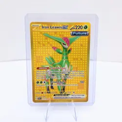 Iron leaves EX Gold | Pokemon TCG Temporal Forces Holo Hyper Rare - 213/162 - Image 1