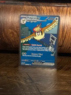 Pokemon Card - Pidgeot ex Obsidian Flames 225/197 Special Illustration Rare - Image 1