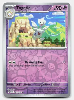 Togetic 071/191 Common Surging Sparks Pokemon Reverse Holo Near Mint - Image 1