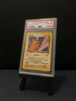 Pokemon Card World Collection Snap Pikachu Spanish, Graded PSA 8 - Image 1