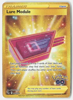 Lure Module (Secret) Secret Rare Holo Pokemon GO 088/078 NM - Image 1