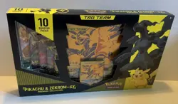 Pokemon TCG: Pikachu & Zekrom-GX Tag Team Premium Collection: New / Sealed - Image 1