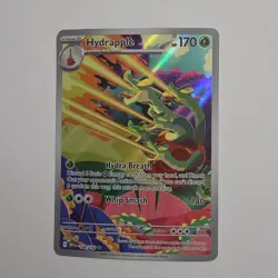 Pokemon Hydrapple Full Art Rare Holo Card DRI 188/182 170 HP English - Image 1