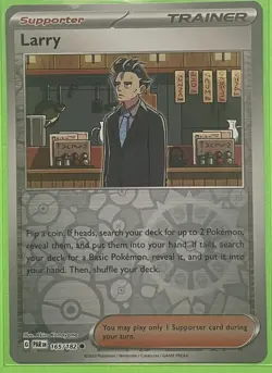 LARRY 165/182 PARADOX RIFT POKEMON (REVERSE HOLO, NM) - Image 1