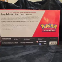 Pokemon Scarlet & Violet Black Bolt & White Flare poster + White Flare Binder - Image 2