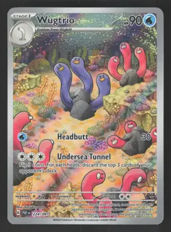 Wugtrio 224/091 Pokemon SV: Paldean Fates - Image 1