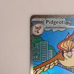 Pokemon Pidgeot EX 225/197 SV03 Obsidian Flames Holo Special Illustration Rare - Image 3