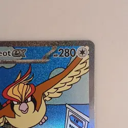 Pokemon Pidgeot EX 225/197 SV03 Obsidian Flames Holo Special Illustration Rare - Image 4