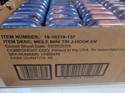 POKEMON TCG ASCENDED HEROES MINI TIN J-HOOK EN CASE LOT OF 40 SEALED TINS - Image 3