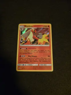 Pokemon TCG SWSH Dragon Majesty Holo Rare Card Blaziken 6/70 NM - Image 1