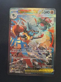 Pokemon TCG Mega Lucario EX 179/132 Mega Evolution Special Illustration Rare NM - Image 1