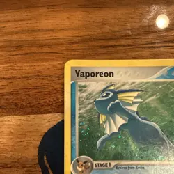 Pokemon Vaporeon POP Series 3 Rare Holo Card 006/017 2006 English LP - Image 3