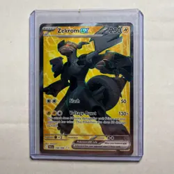Zekrom ex 158/086 Holo Ultra Rare Black Bolt Pokemon Near Mint - Image 1