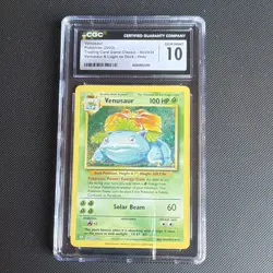 CGC 10 Venusaur 003/034 Trading Card Game Classic Holo ENG 2023 HP100 - Image 1
