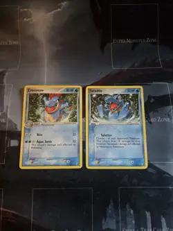 Croconaw 38 & Totodile 78 Unseen Forces Card Lot Regular Pokemon - Image 2