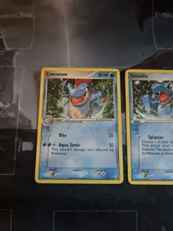 Croconaw 38 & Totodile 78 Unseen Forces Card Lot Regular Pokemon - Image 3