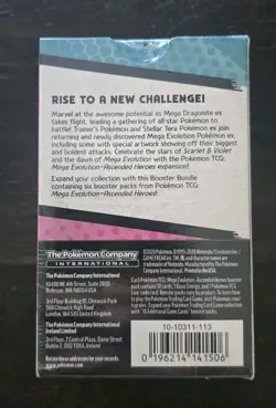 Pokemon TCG Mega Evolution Ascended Heroes Booster Bundle - Image 3