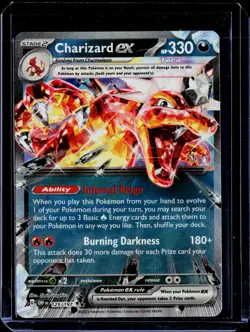 Charizard ex #125/197 Prize Pack Series Cards Pokemon - Image 1