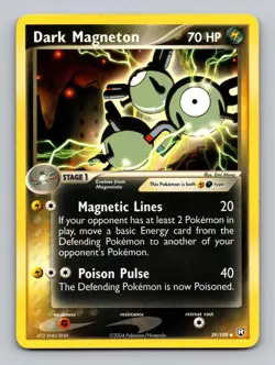 Dark Magneton 39/109 Uncommon Team Rocket Returns Pokemon Lightly Played - Image 1