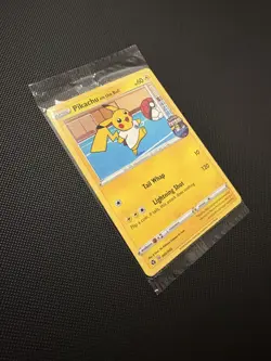 Pokemon Pikachu TCG Promo Card On the Ball Futsal, 001/005 SEALED - Image 5