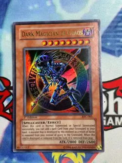 Yugioh Dark Magician of Chaos (IOC-065) - Invasion of Chaos 1st Edition NM - Image 1