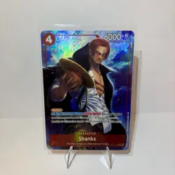 One Piece Shanks OP12-008 Alternate Art Card English, Legacy of the Master - Image 1