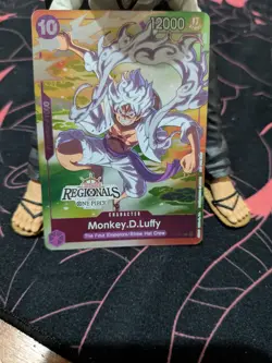One Piece English P-041 Monkey D. Luffy Offline Regionals Promo - Image 1