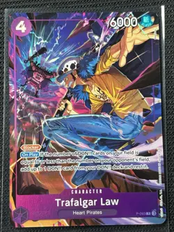 Trafalgar Law (Illustration Box Vol.6) P-093 One Piece Promotion Cards Foil - Image 1