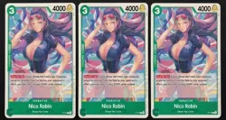Nico Robin (Heroines Battle Pack) - One Piece TCG Promotion Cards (OP-PR) x3 - Image 1