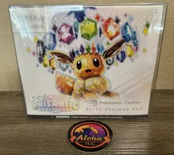 BRAND NEW POKEMON CENTER Prismatic Evolutions Elite Trainer Box PC ETB MINT - Image 1