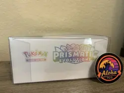BRAND NEW POKEMON CENTER Prismatic Evolutions Elite Trainer Box PC ETB MINT - Image 3