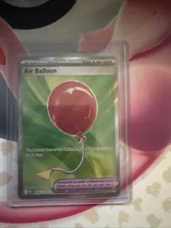 (ENGLISH) AIR BALLOON #166/132 Pokemon Mega Evolution Mint/NM - Image 1