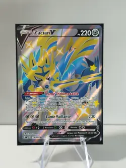 Carte POKEMON FR - Zacian V Full Art Promo SWSH292 - Image 3