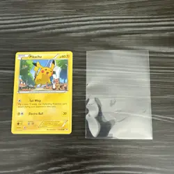 3 Basic Pokemon Pikachu Cards 2015 #20, 2017 #40, and 2021 #25 - Image 2