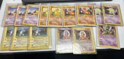 Vintage Pokemon Base Set Lot x43 Non-Holo Cards Lightly Played Normal Wear! - Image 3