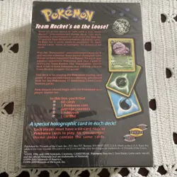Team Rocket Devastation Theme Deck Pokemon Year 2000 FACTORY SEALED - Image 2