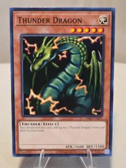 Yu-Gi-Oh! TCG x3 Set Thunder Dragon Metal Raiders MRD-EN097 Unlimited NM - Image 2