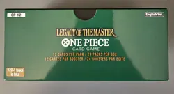 One Piece TCG OP-12 (Legacy of the Master) Booster Box English UNSEALED - Image 2