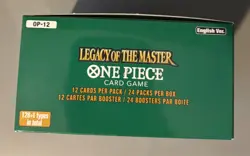 One Piece TCG OP-12 (Legacy of the Master) Booster Box English UNSEALED - Image 4