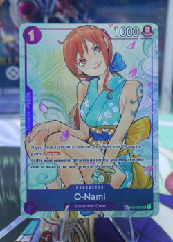 O-Nami OP05-062 SR Full Art - One Piece Illustration Box Vol. 1 PROMO NM+ - Image 1
