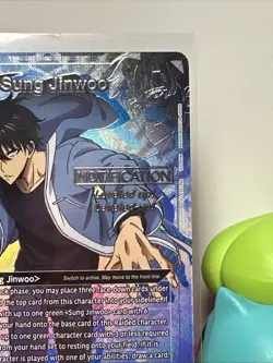 Union Arena Solo Leveling Sung Jinwoo SR* Alt Art UE17BT/SLG-1-048 Foil NM - Image 4