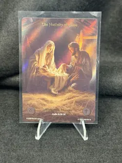 2025 Sacred Legacy: FULL ART - The Nativity of Jesus - 92/100 1st Edition Card - Image 1
