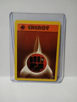 Pokemon Fighting Energy 127/132 Gym Heroes Series Excellent Condition - Image 1