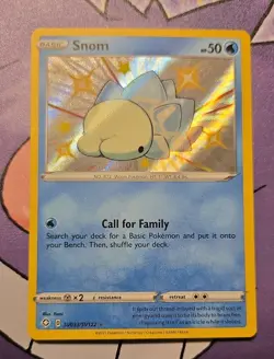 Snom SV033/SV122 Shining Fates Shiny Holo Rare Pokemon Card NM - Image 1