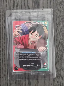 Monkey D. Luffy Promo (OP13-001) Sealed One Piece TCG English Ichiban Kuji Card - Image 1