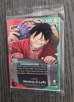 Monkey D. Luffy Promo (OP13-001) Sealed One Piece TCG English Ichiban Kuji Card - Image 2