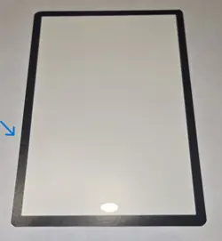 MTG - Blank Card Misprint - Rare Stamp (Slight Defect-See Pics) - Image 2