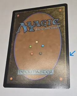 MTG - Blank Card Misprint - Rare Stamp (Slight Defect-See Pics) - Image 4